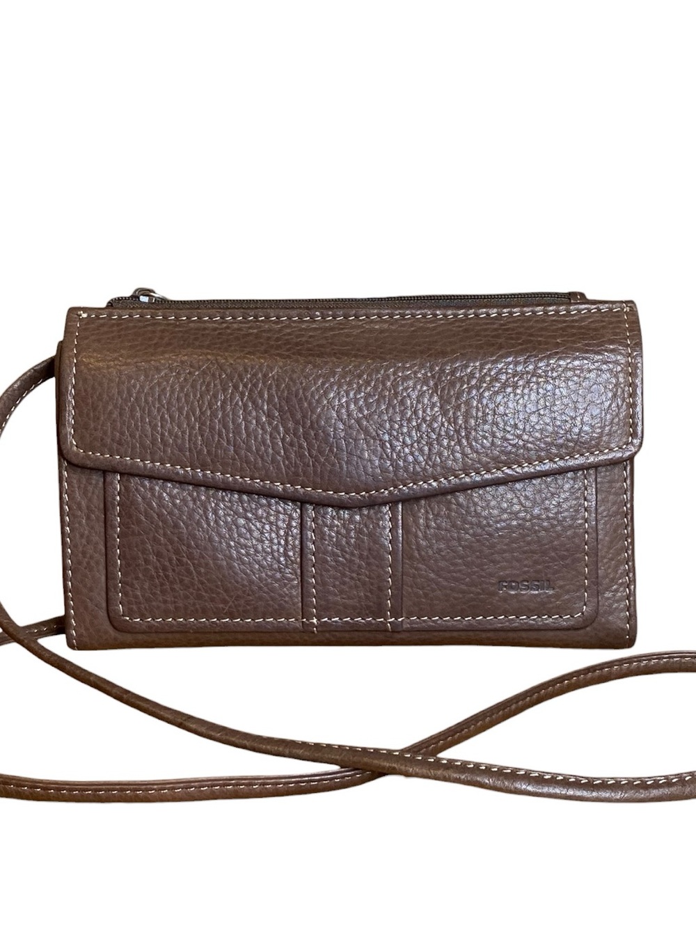 Fossil Vintage Y2K Envelope Flap Crossbody Wallet Coastal Cowgirl bag